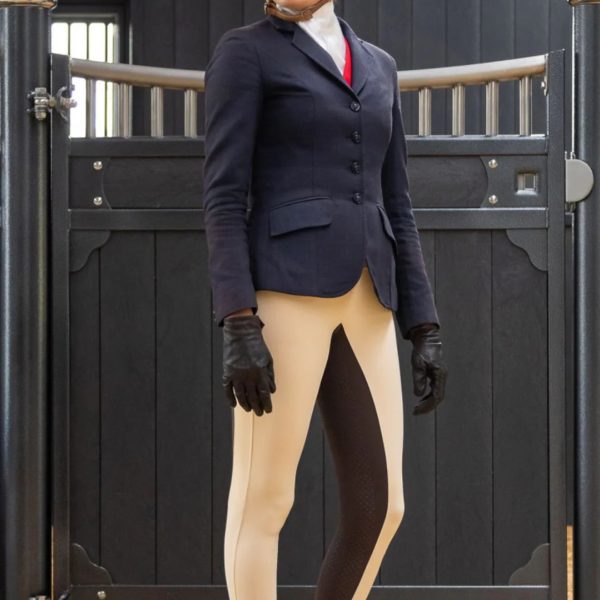 BARE UltraSlim 2-Tone Competition Tights - Stone & Havana Brown