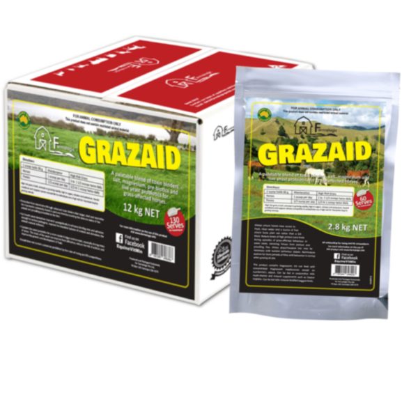Farmalogic GrazAID: Toxin Binder for Mycotoxin and Grass-Affected Horses